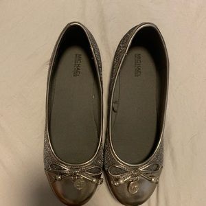 Grey Michael Kors Sparkle Flats